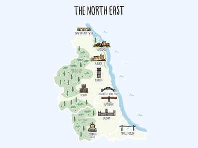 Full North East England Regional Coverage